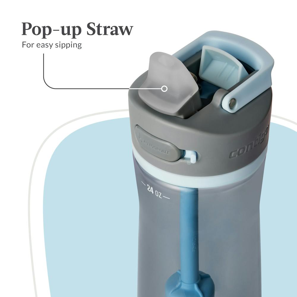 pop-up straw for easy sipping